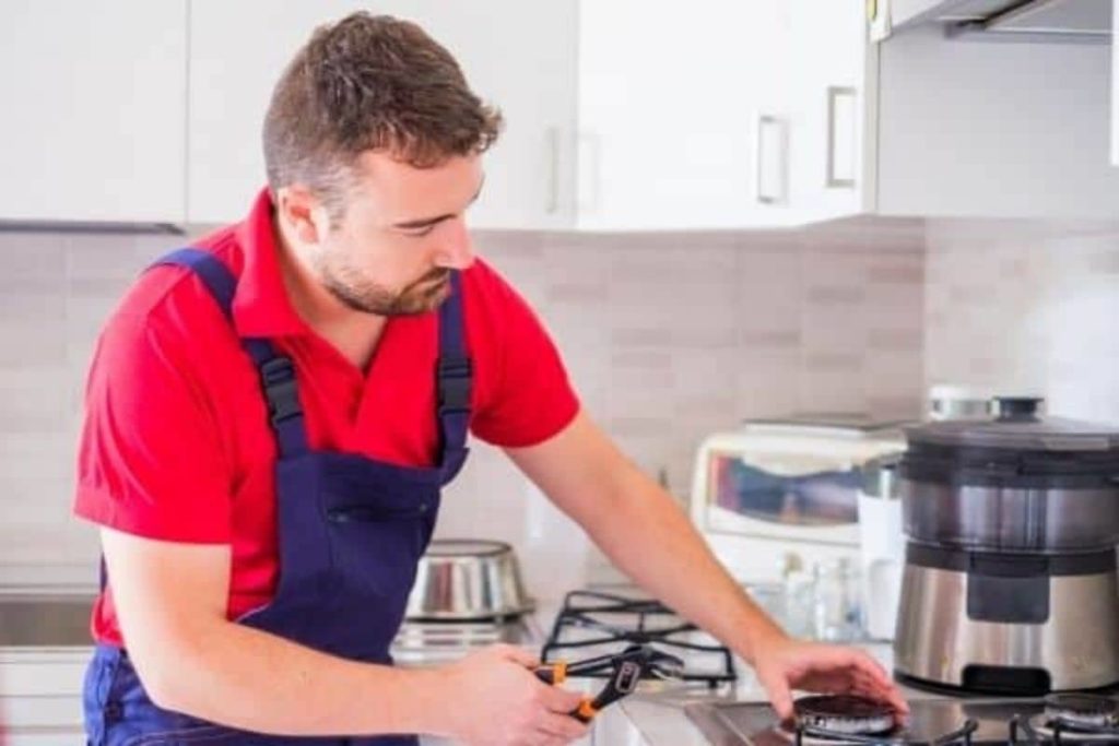 how to connect the electrical wiring to a cooktop