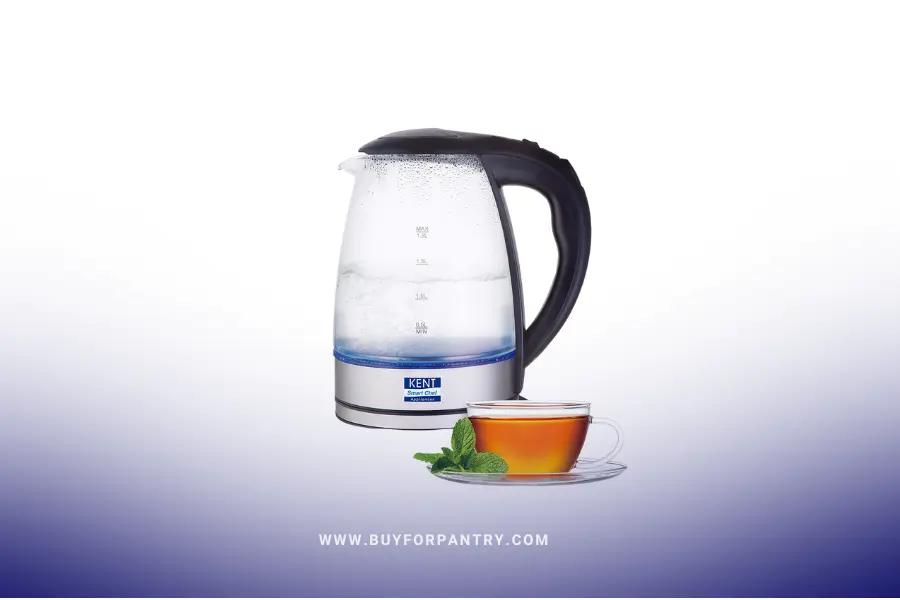 KENT 16052 Elegant Electric Glass Kettle for boiling water