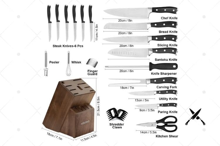 Best kitchen knives set under 100 Kitchen