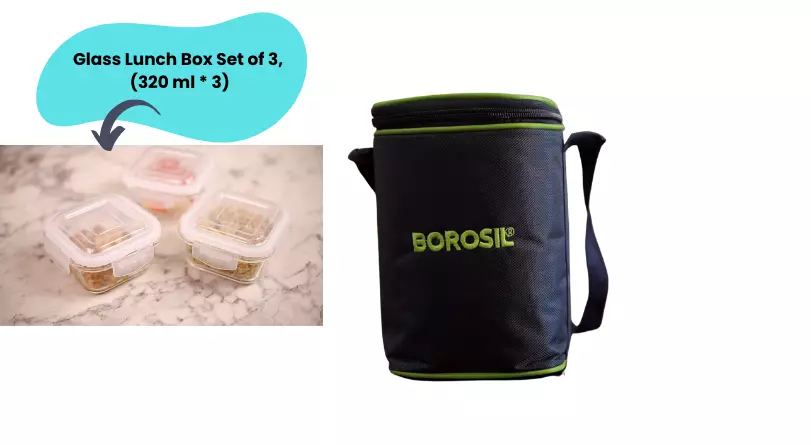 Borosil Glass Lunch Box Set review