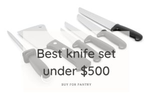 Best kitchen knife set under 500