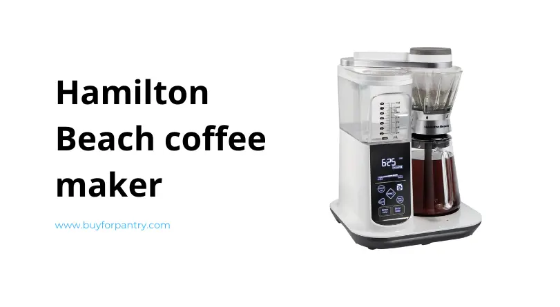 Hamilton Beach automatic pour over coffee maker review