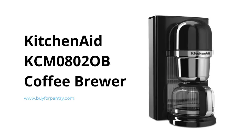 KitchenAid KCM0802OB pour over coffee brewer review