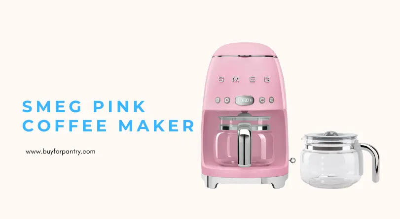 Smeg pink coffee maker review