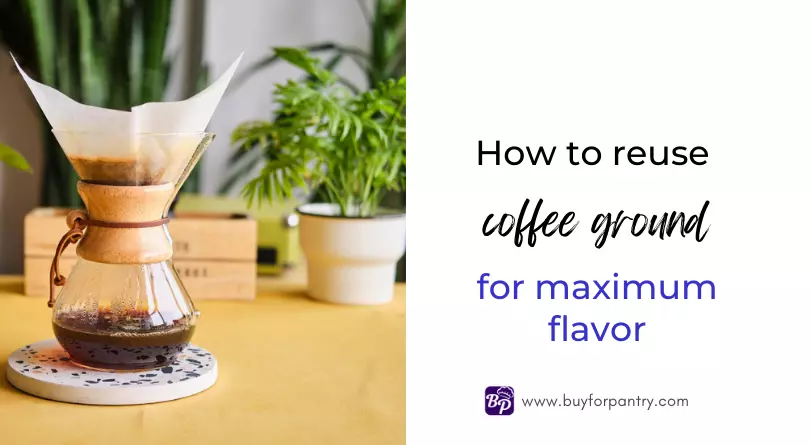 tips for getting maximum flavour from used coffee grounds