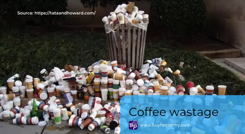Reusing coffee waste can save environment.