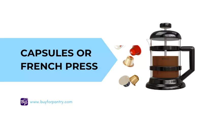 Coffee capsules and french press can remove cafestol