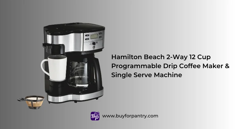 Hamilton Beach 2-Way 12 Cup Drip Coffee Maker